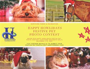 Happy Howlidays Festive Pet Photo Contest 2021