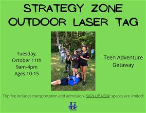 Strategy Zone Teen Adventure Getaway