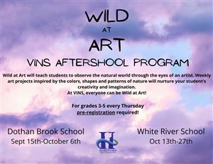 Wild at Art- VINS Afterschool Program